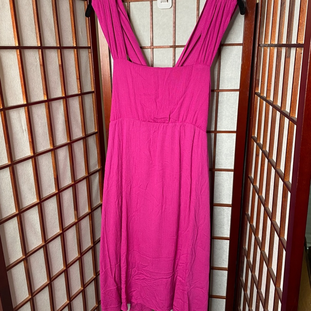 ModCloth nwot Berry a-line bow detail dress - Picture 8 of 11